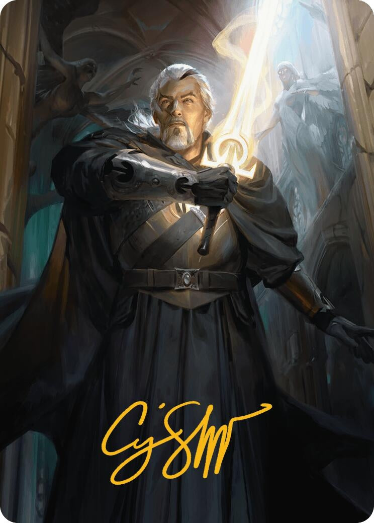 Image for Odric, Lunarch Marshal Art Card (Gold-Stamped Signature) (1) [Innistrad Remastered] - Magic: The Gathering