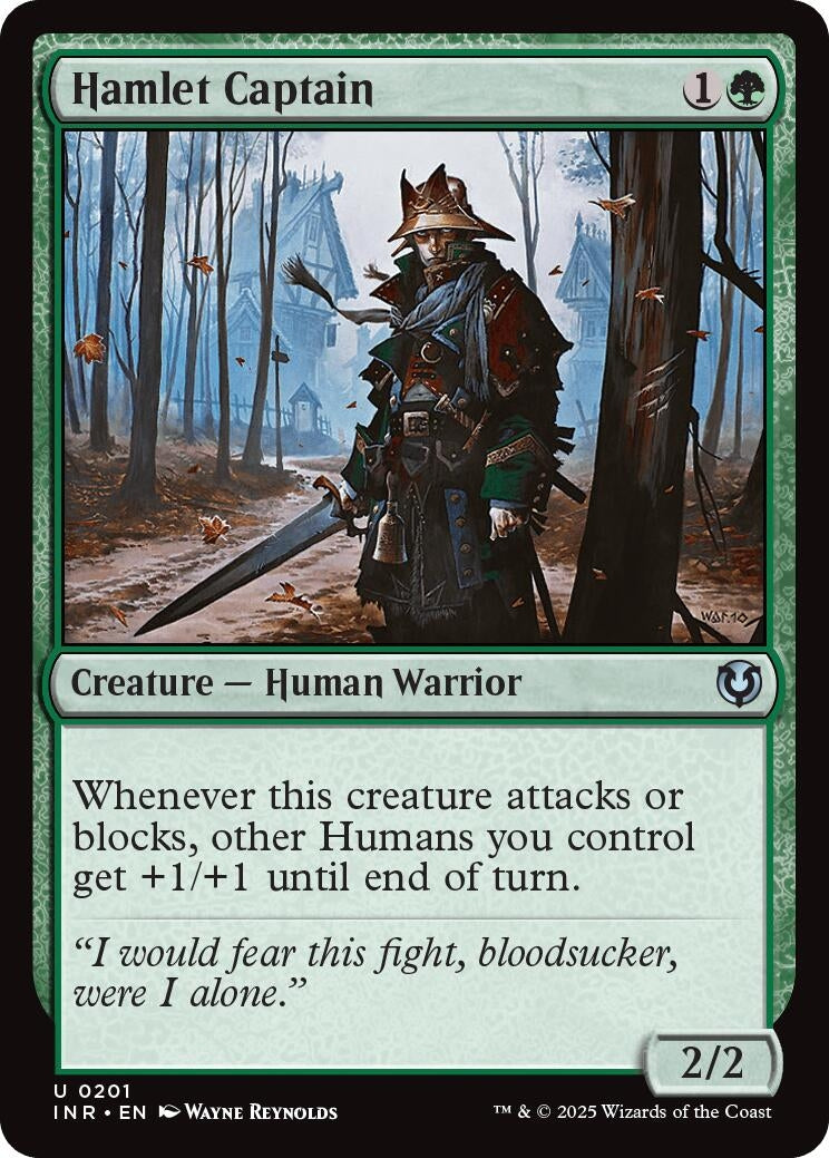 Image for Hamlet Captain (201) [Innistrad Remastered] - Magic: The Gathering