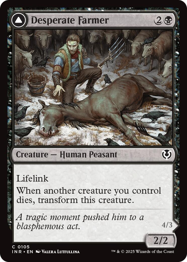 Image for Desperate Farmer (105) [Innistrad Remastered] - Magic: The Gathering