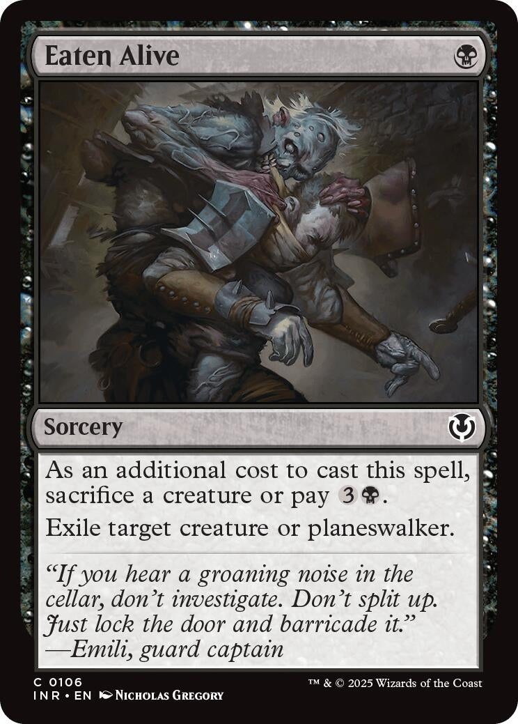 Image for Eaten Alive (106) [Innistrad Remastered] - Magic: The Gathering