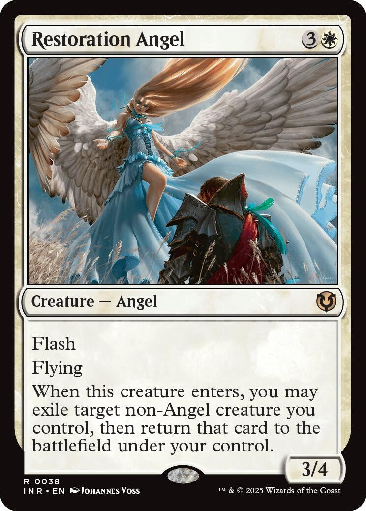 Image for Restoration Angel (38) [Innistrad Remastered] - Magic: The Gathering