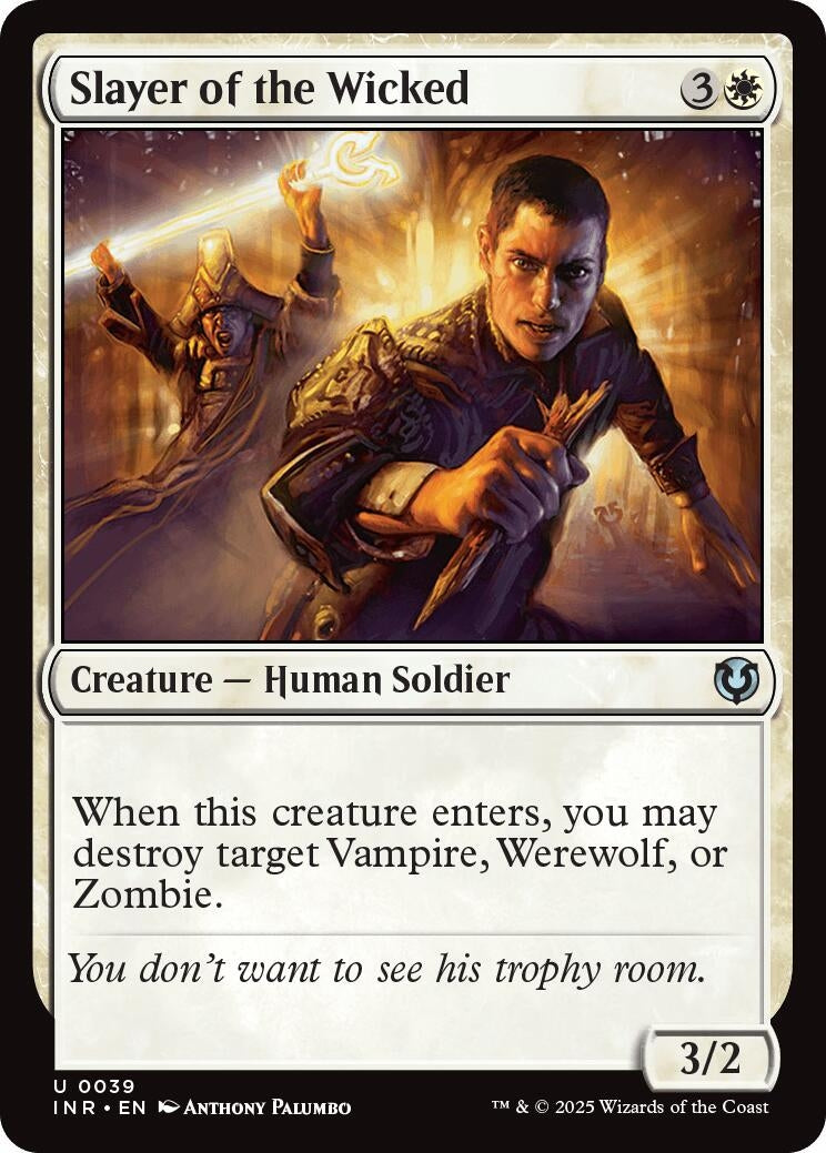 Image for Slayer of the Wicked (39) [Innistrad Remastered] - Magic: The Gathering