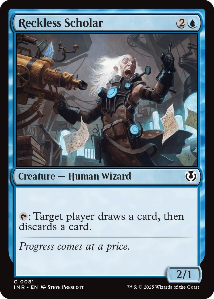 Image for Reckless Scholar (81) [Innistrad Remastered] - Magic: The Gathering