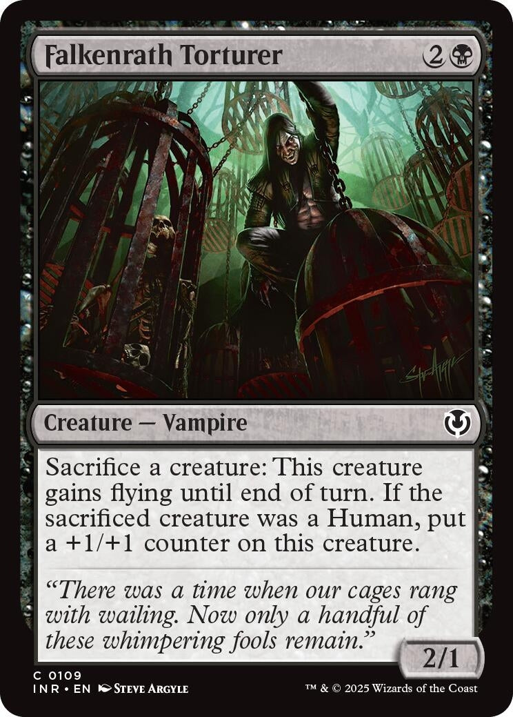 Image for Falkenrath Torturer (109) [Innistrad Remastered] - Magic: The Gathering