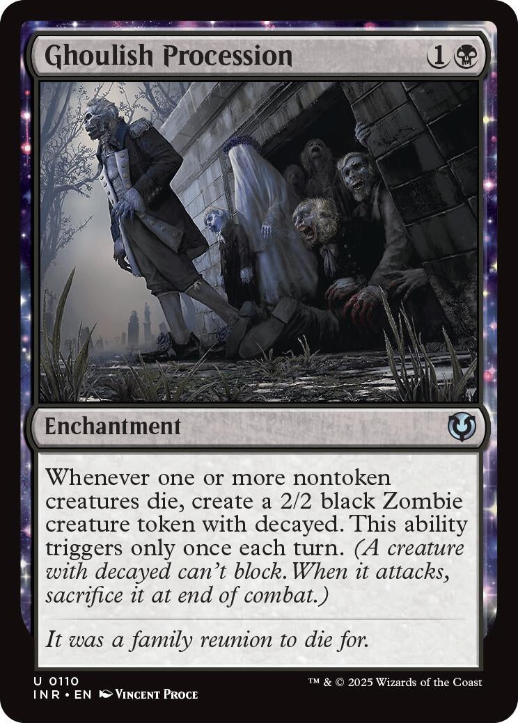 Image for Ghoulish Procession (110) [Innistrad Remastered] - Magic: The Gathering