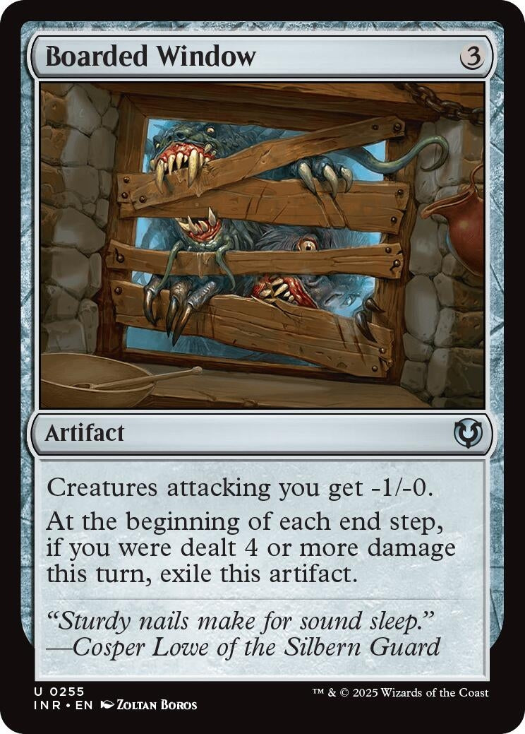 Image for Boarded Window (255) [Innistrad Remastered] - Magic: The Gathering