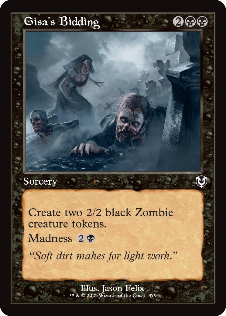 Image for Gisa's Bidding (Retro Frame) (379) [Innistrad Remastered] - Magic: The Gathering