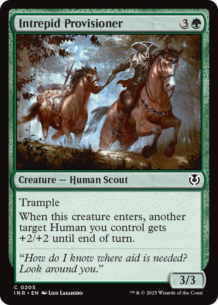 Image for Intrepid Provisioner (205) [Innistrad Remastered] - Magic: The Gathering