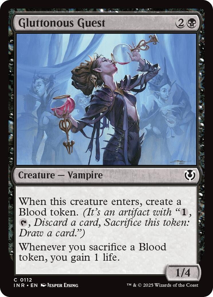 Image for Gluttonous Guest (112) [Innistrad Remastered] - Magic: The Gathering