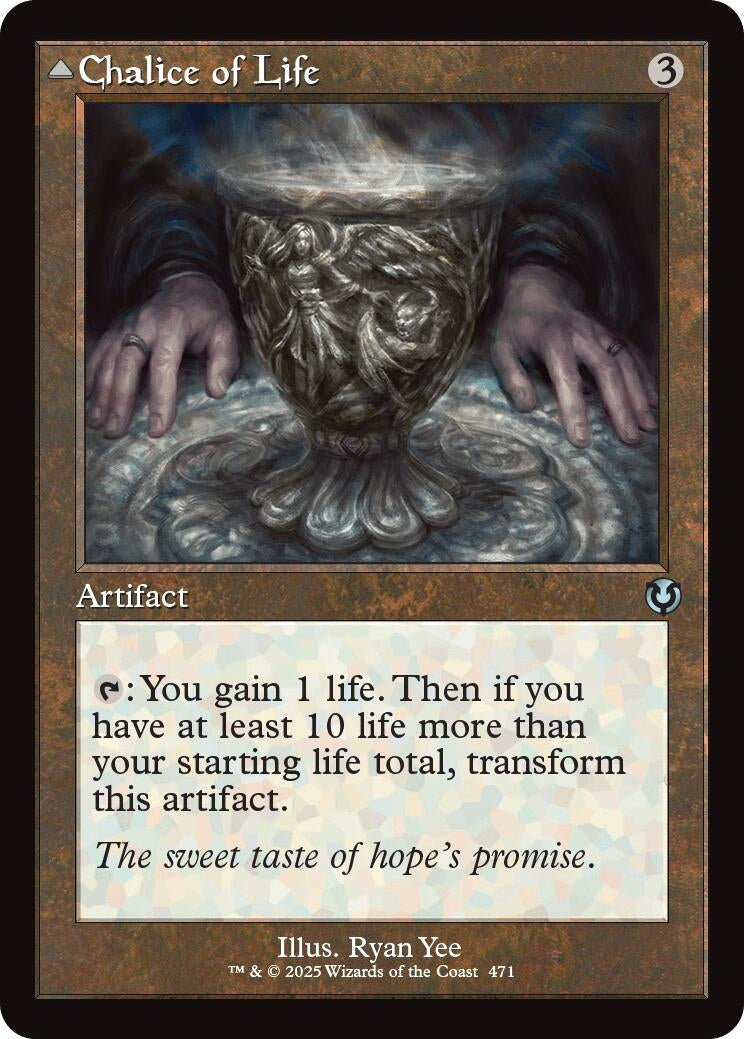 Image for Chalice of Life (Retro Frame) (471) [Innistrad Remastered] - Magic: The Gathering