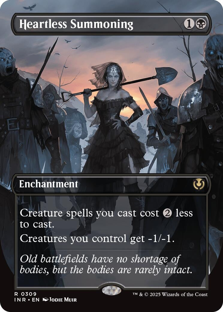 Image for Heartless Summoning (Borderless) (309) [Innistrad Remastered] - Magic: The Gathering