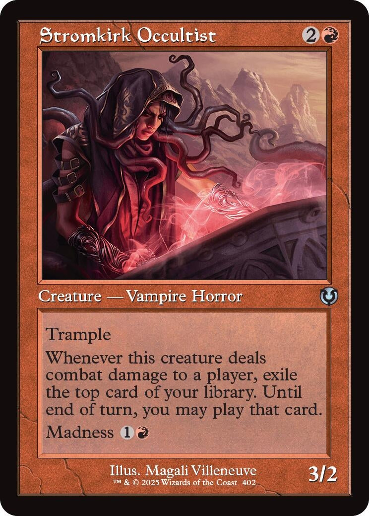 Image for Stromkirk Occultist (Retro Frame) (402) [Innistrad Remastered] - Magic: The Gathering