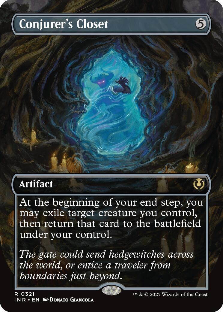 Image for Conjurer's Closet (Borderless) (321) [Innistrad Remastered] - Magic: The Gathering