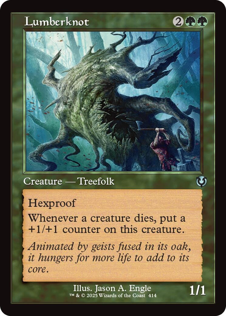 Image for Lumberknot (Retro Frame) (414) [Innistrad Remastered] - Magic: The Gathering
