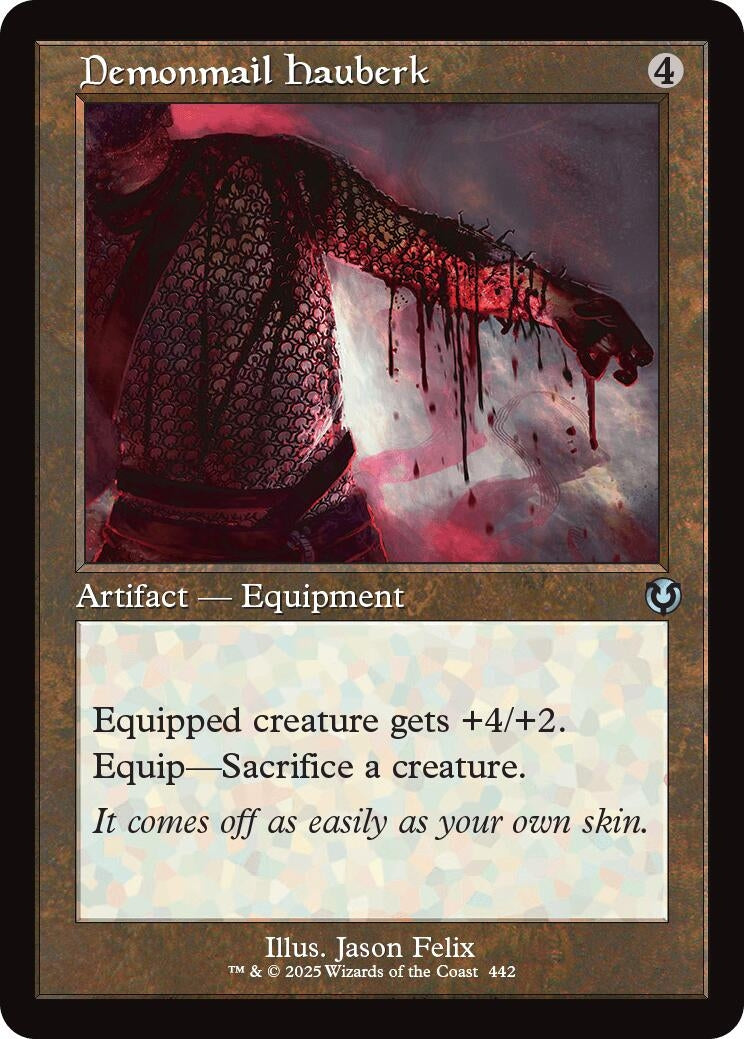 Demonmail Hauberk (Retro Frame) (442) [Innistrad Remastered]