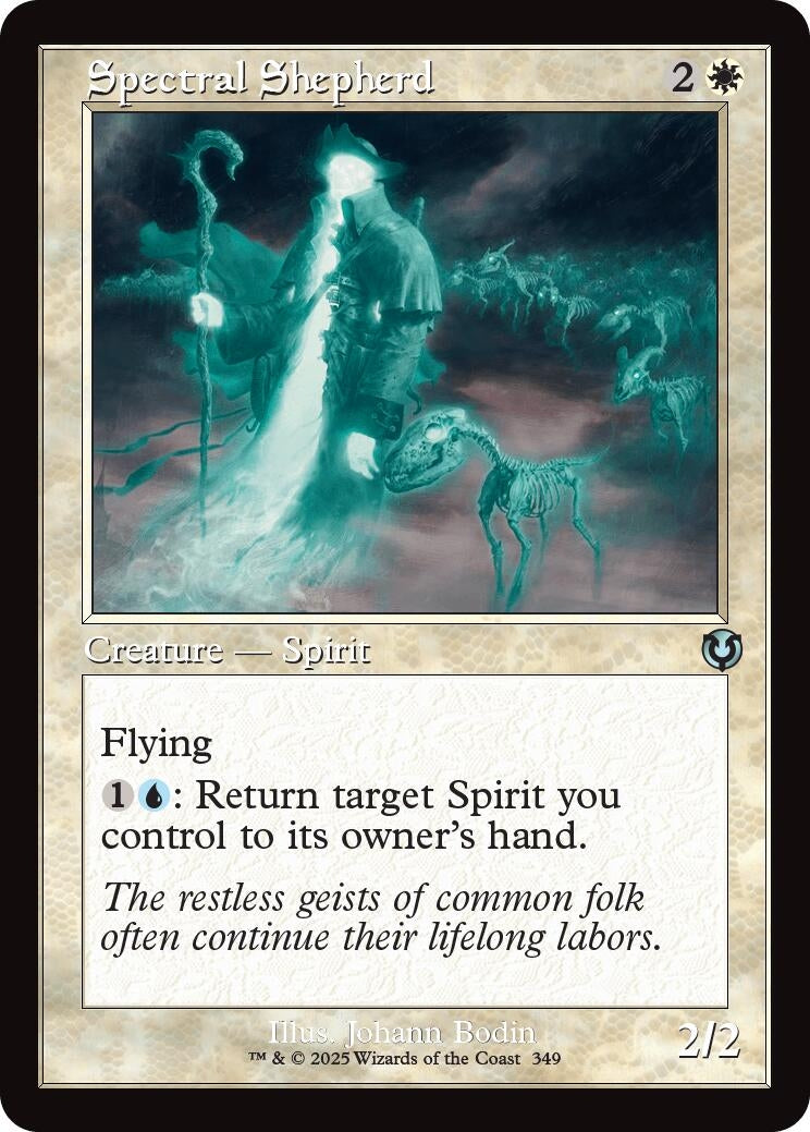 Image for Spectral Shepherd (Retro Frame) (349) [Innistrad Remastered] - Magic: The Gathering