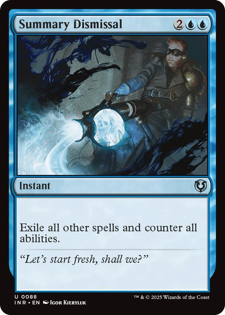 Image for Summary Dismissal (88) [Innistrad Remastered] - Magic: The Gathering