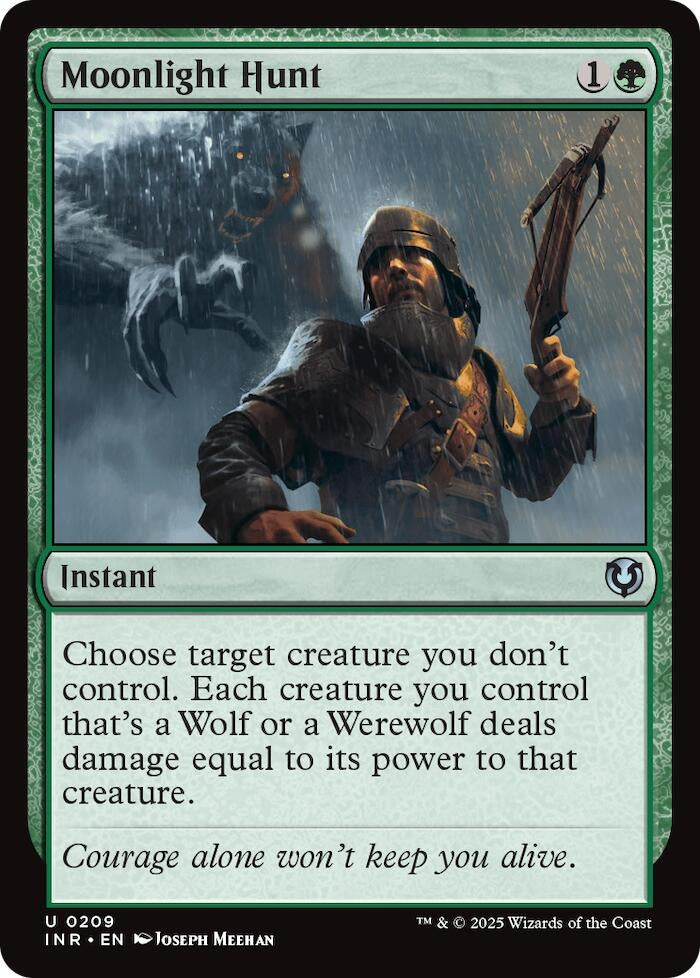 Image for Moonlight Hunt (209) [Innistrad Remastered] - Magic: The Gathering