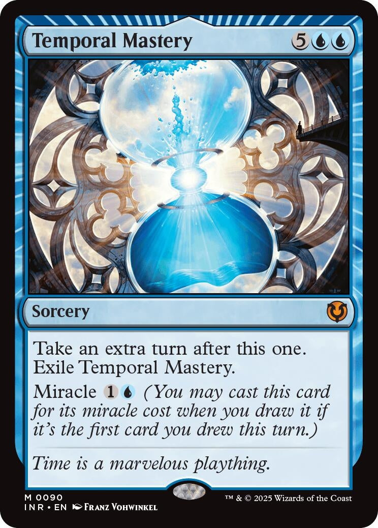 Image for Temporal Mastery (90) [Innistrad Remastered] - Magic: The Gathering