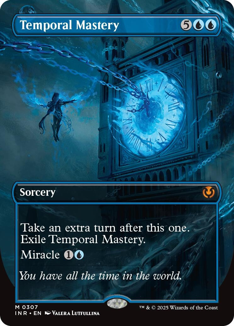 Image for Temporal Mastery (Borderless) (307) [Innistrad Remastered] - Magic: The Gathering