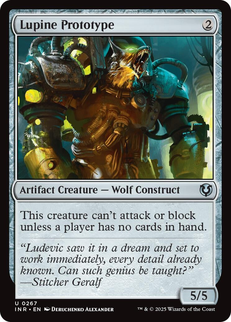 Image for Lupine Prototype (267) [Innistrad Remastered] - Magic: The Gathering