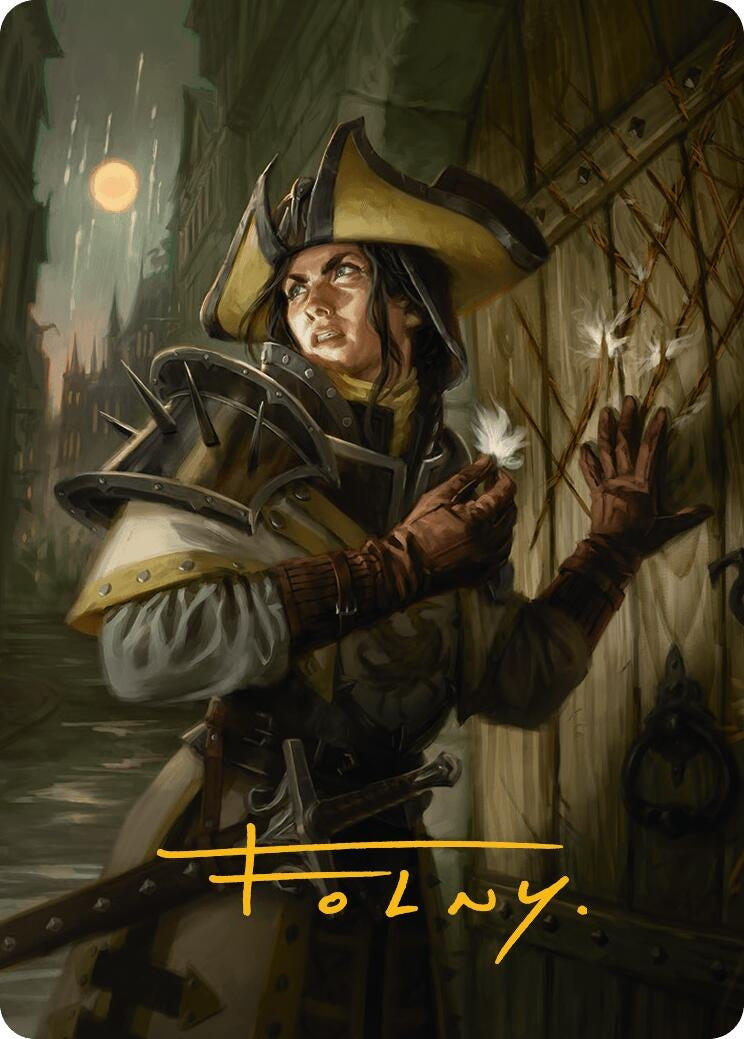 Image for Thraben Inspector Art Card (Gold-Stamped Signature) (3) [Innistrad Remastered] - Magic: The Gathering