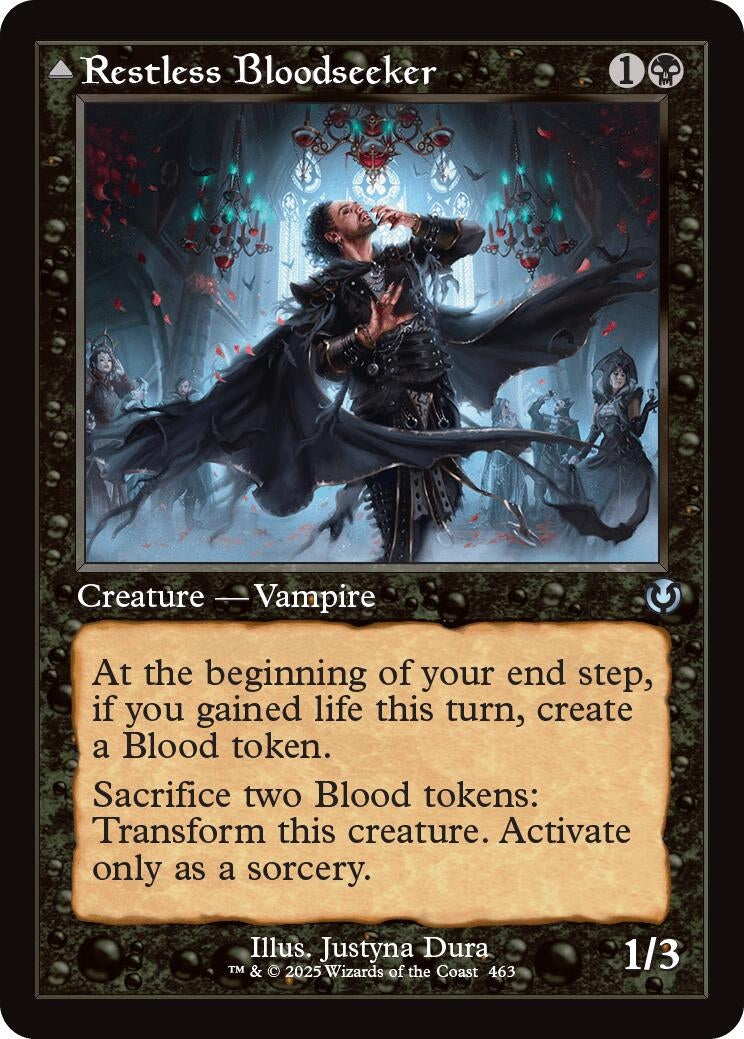 Image for Restless Bloodseeker (Retro Frame) (463) [Innistrad Remastered] - Magic: The Gathering