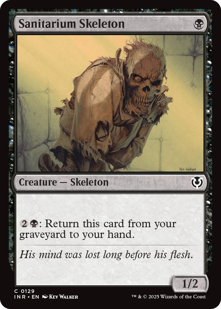 Image for Sanitarium Skeleton (129) [Innistrad Remastered] - Magic: The Gathering