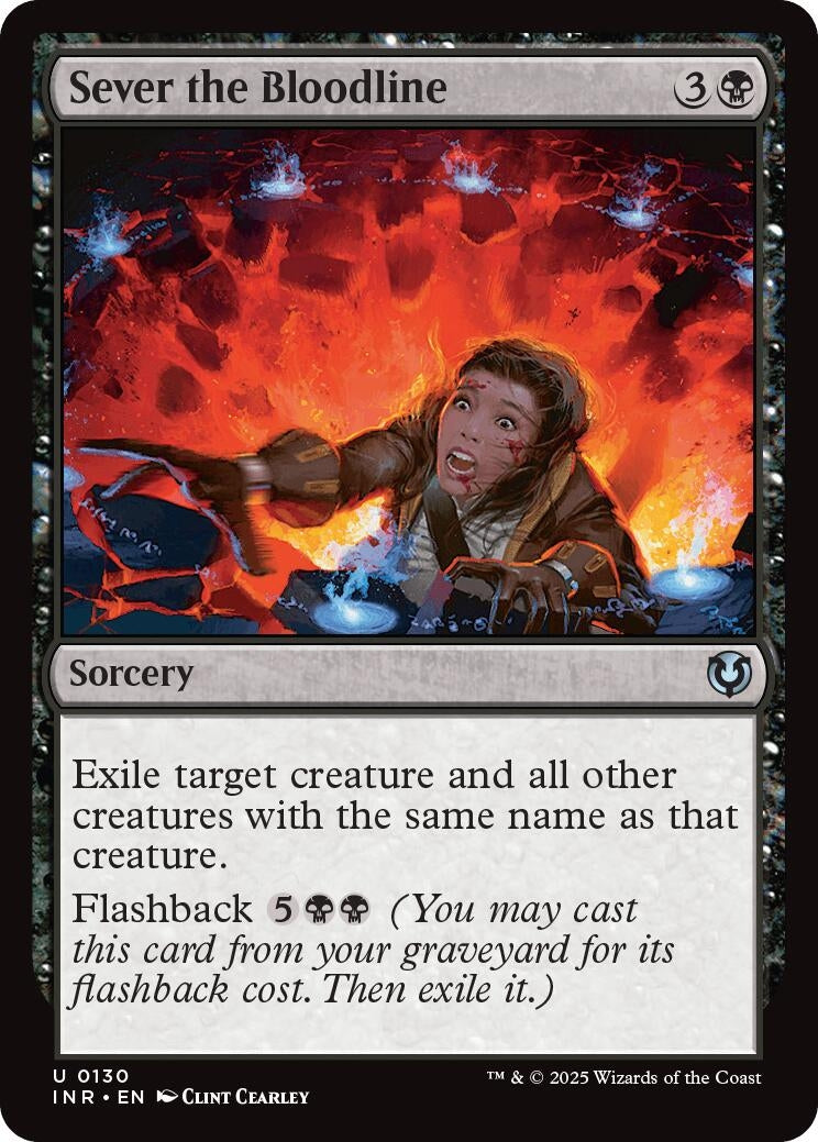 Image for Sever the Bloodline (130) [Innistrad Remastered] - Magic: The Gathering