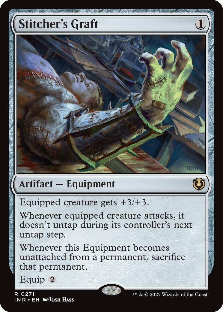 Image for Stitcher's Graft (271) [Innistrad Remastered] - Magic: The Gathering