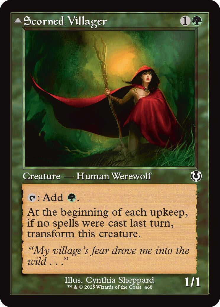 Image for Scorned Villager (Retro Frame) (468) [Innistrad Remastered] - Magic: The Gathering