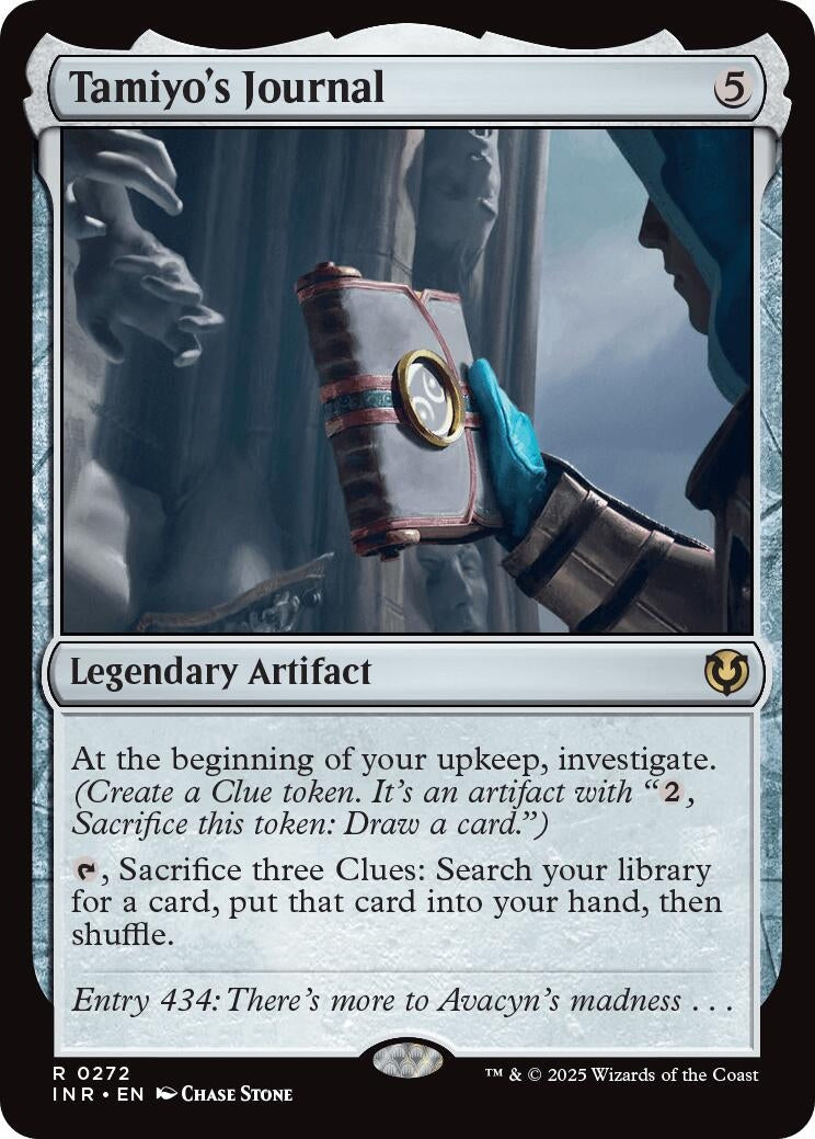 Image for Tamiyo's Journal (272) [Innistrad Remastered] - Magic: The Gathering