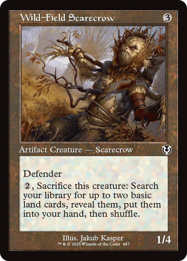 Image for Wild-Field Scarecrow (Retro Frame) (447) [Innistrad Remastered] - Magic: The Gathering