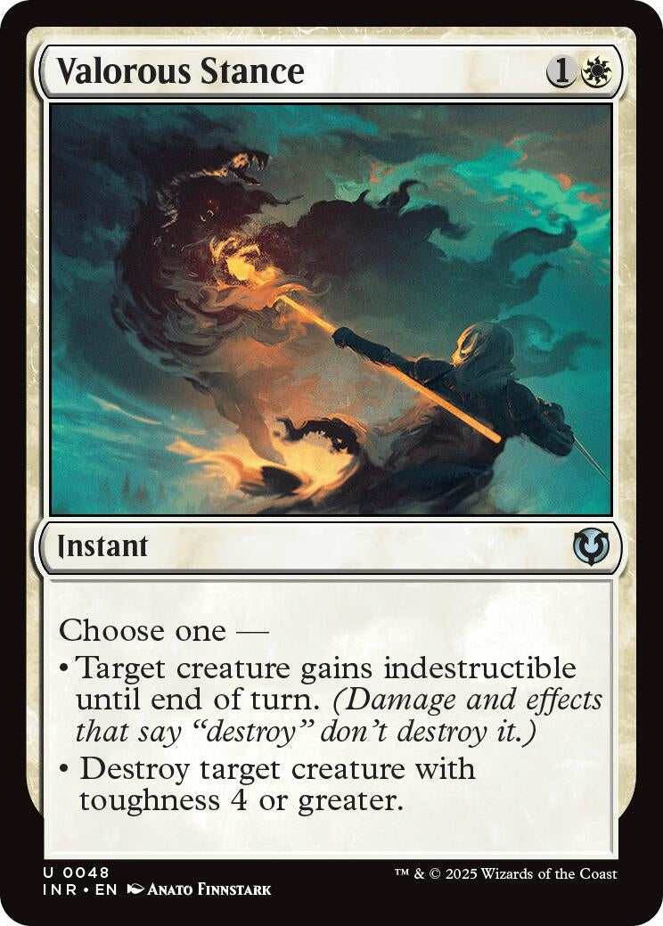 Image for Valorous Stance (48) [Innistrad Remastered] - Magic: The Gathering