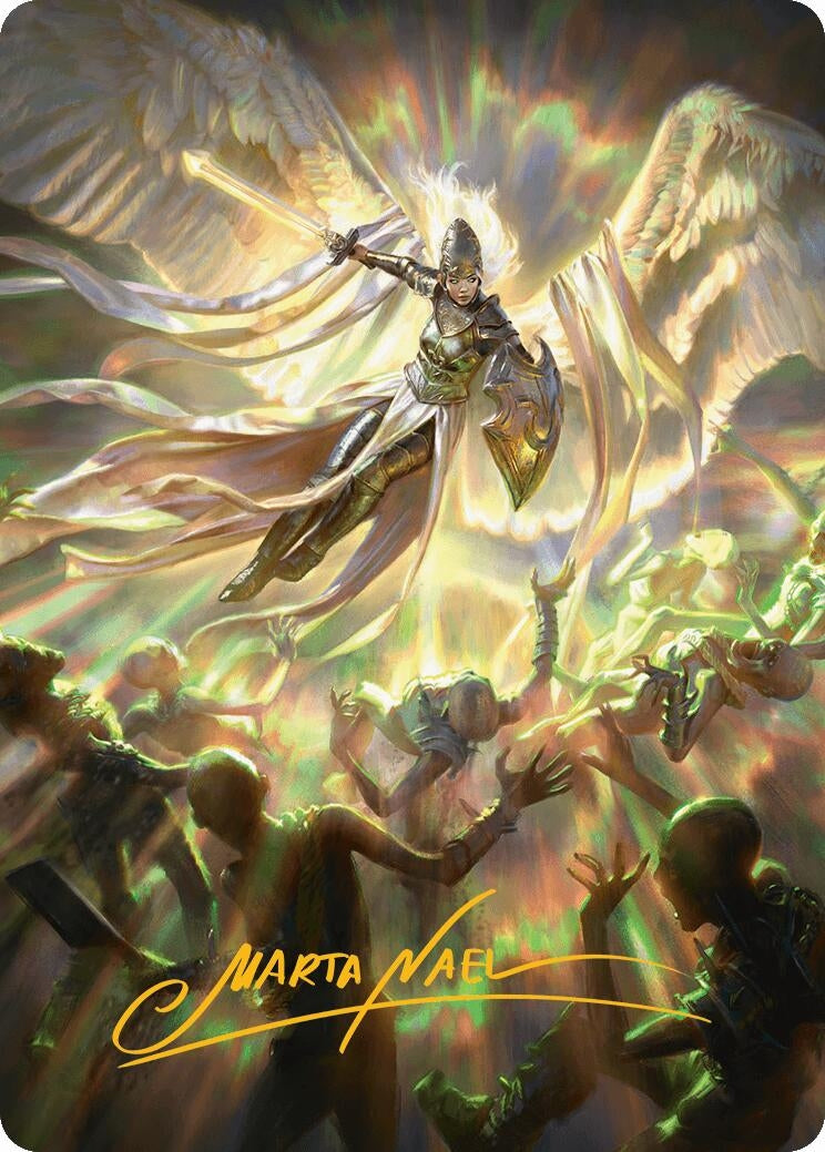 Image for Vanquish the Horde Art Card (Gold-Stamped Signature) (4) [Innistrad Remastered] - Magic: The Gathering