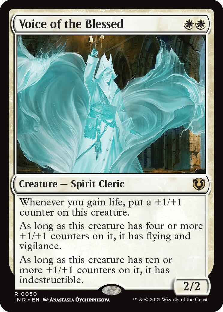 Image for Voice of the Blessed (50) [Innistrad Remastered] - Magic: The Gathering