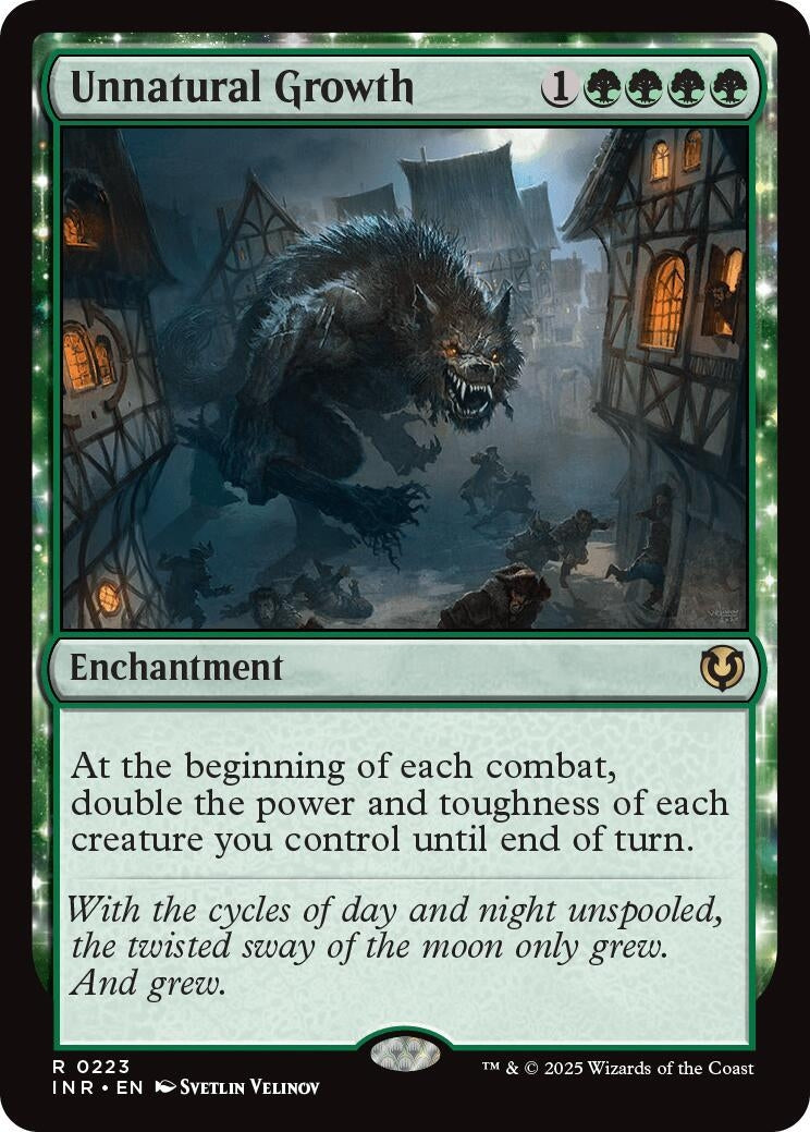 Image for Unnatural Growth (223) [Innistrad Remastered] - Magic: The Gathering