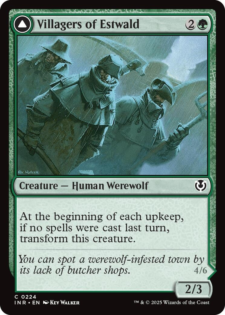 Image for Villagers of Estwald (224) [Innistrad Remastered] - Magic: The Gathering