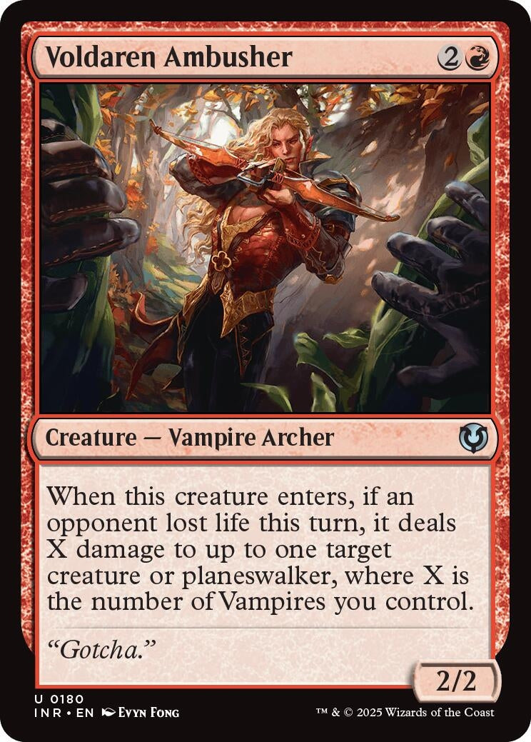 Image for Voldaren Ambusher (180) [Innistrad Remastered] - Magic: The Gathering