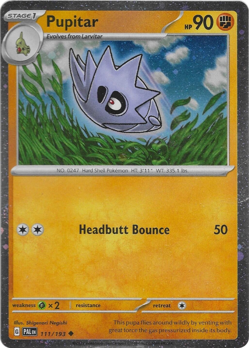 Image for Pupitar - 111/193 (Cosmo Foil) (111/193) [Miscellaneous Cards & Products] - Pokemon