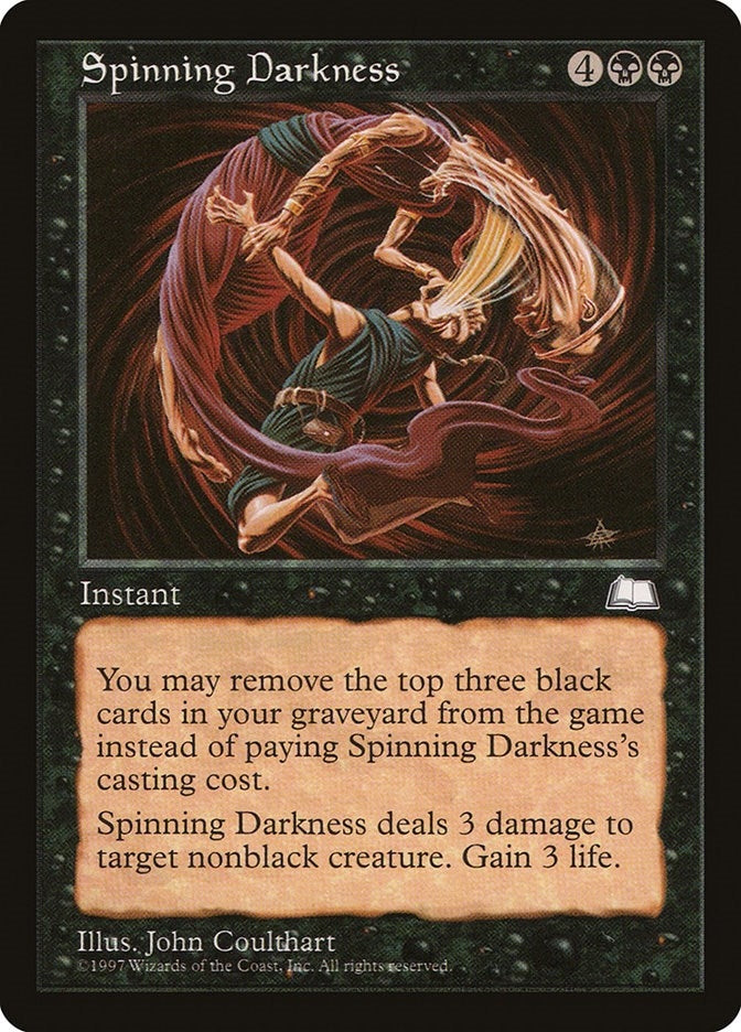 Image for Spinning Darkness [Weatherlight] - Magic: The Gathering
