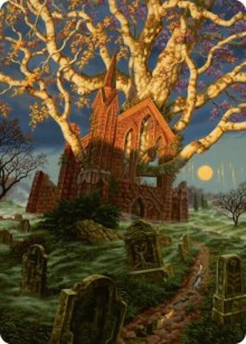 Image for Abundant Growth Art Card (13) [Innistrad Remastered] - Magic: The Gathering