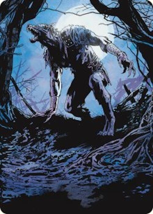 Image for Krallenhorde Howler Art Card (19) [Innistrad Remastered] - Magic: The Gathering