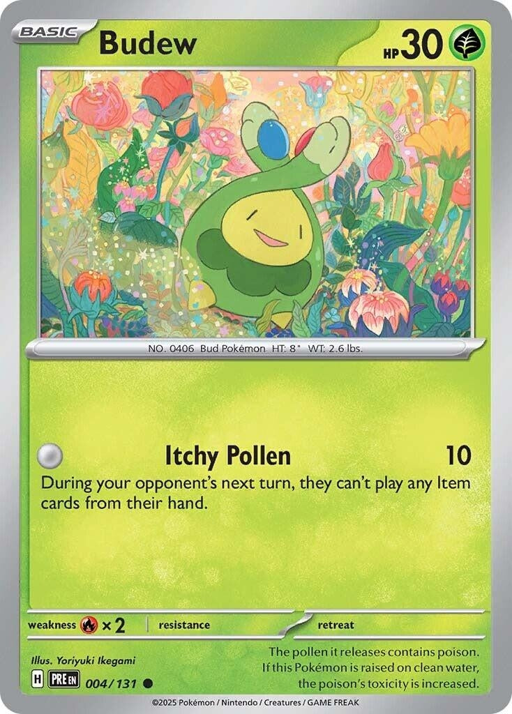 Image for Budew (004/131) [SV: Prismatic Evolutions] - Pokemon