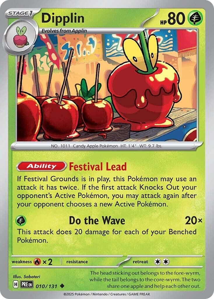 Image for Dipplin (010/131) [SV: Prismatic Evolutions] - Pokemon