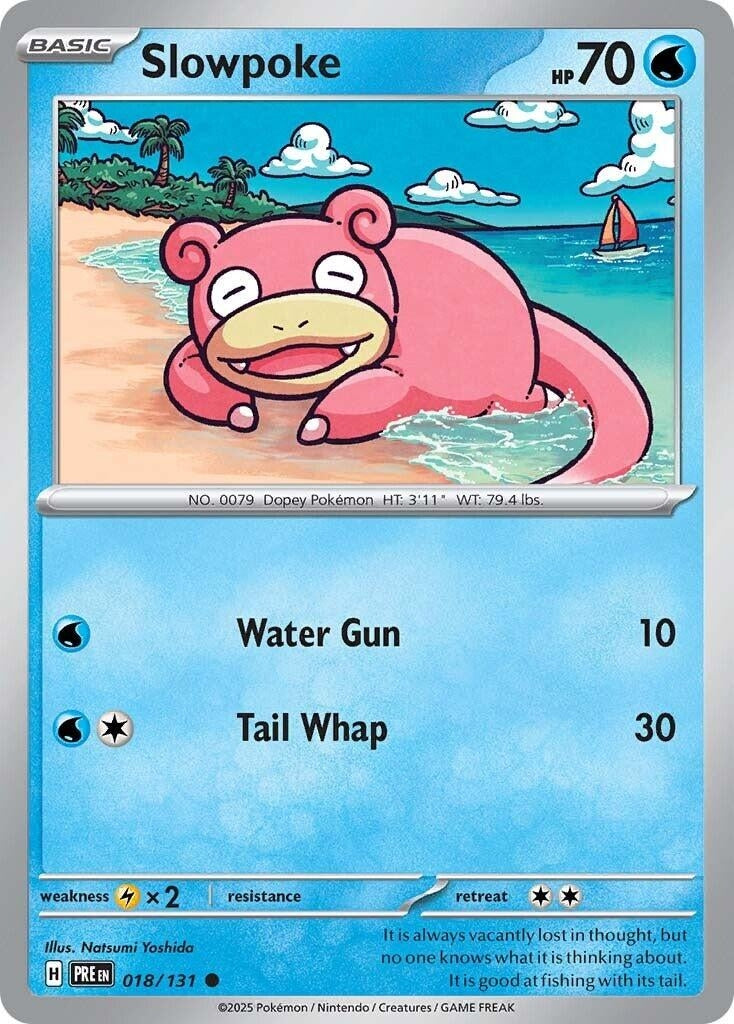 Image for Slowpoke (018/131) [SV: Prismatic Evolutions] - Pokemon