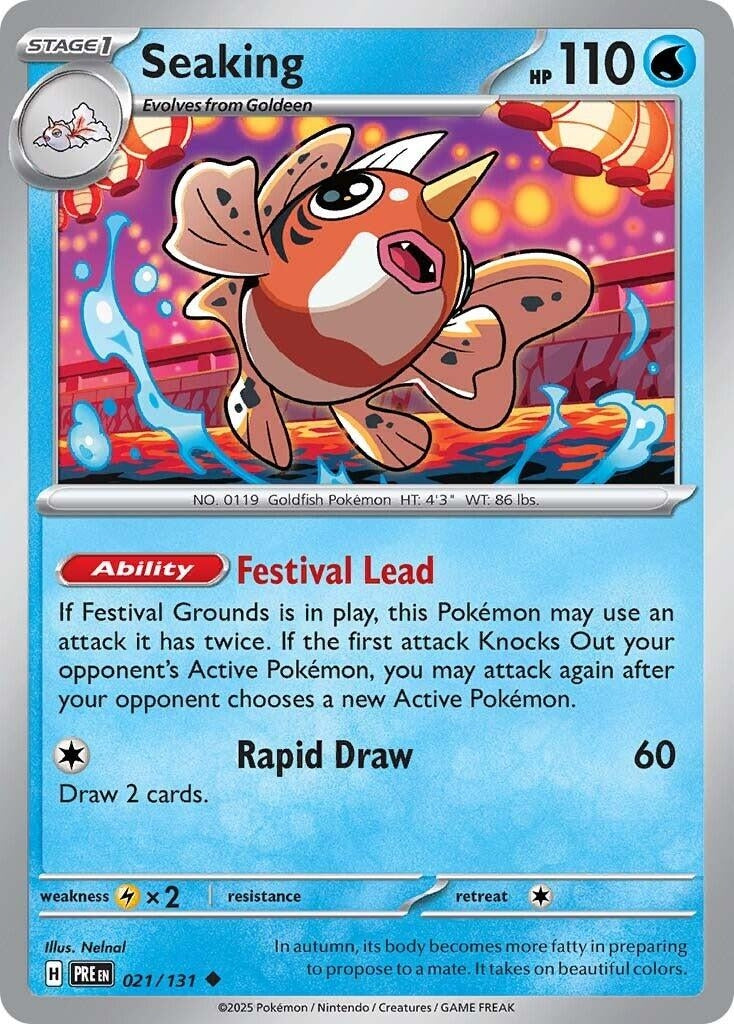 Seaking (021/131) [SV: Prismatic Evolutions]
