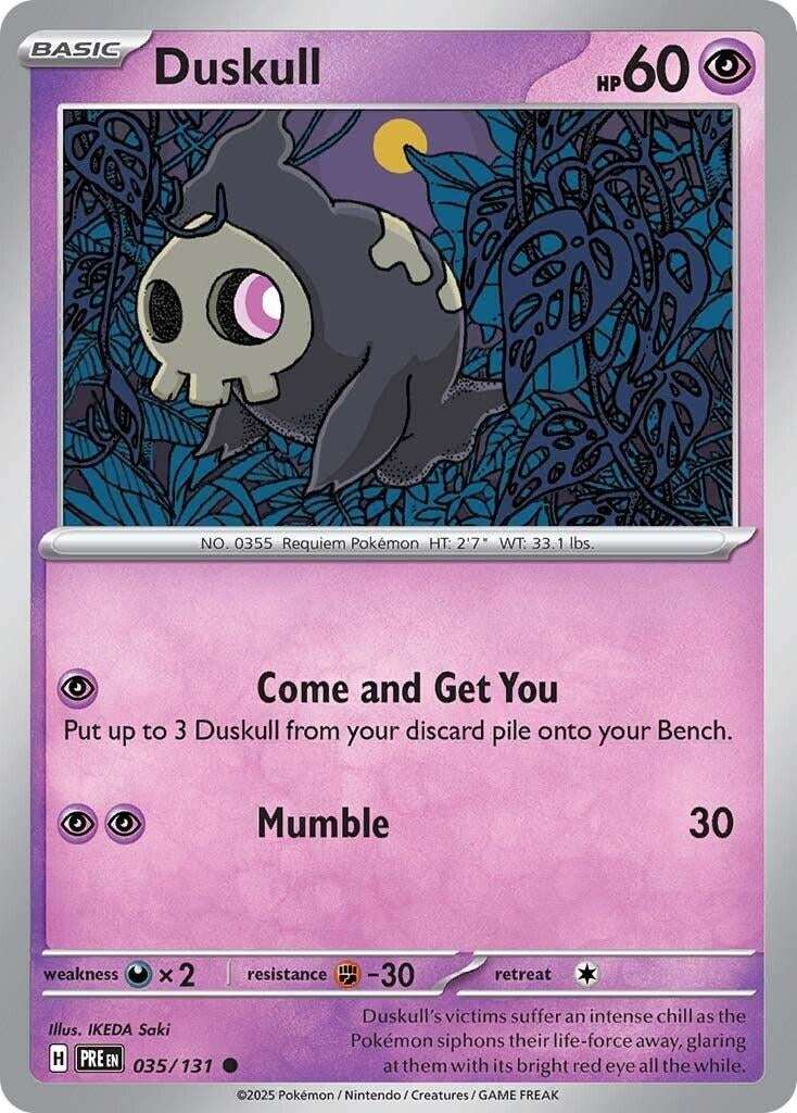 Image for Duskull (035/131) [SV: Prismatic Evolutions] - Pokemon