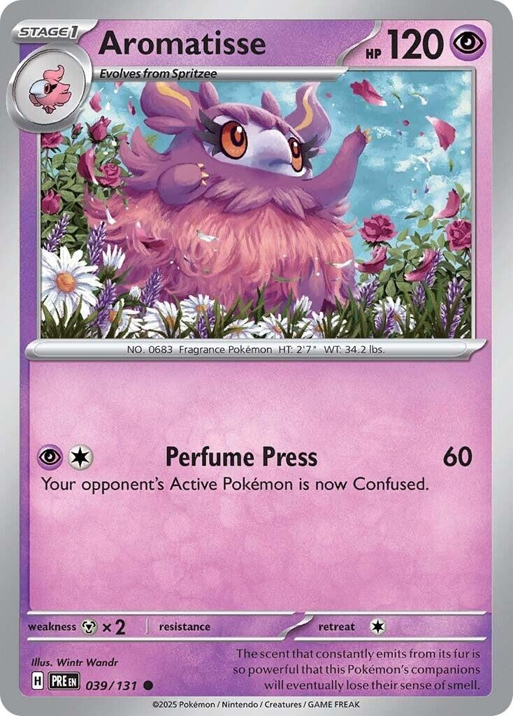 Image for Aromatisse (039/131) [SV: Prismatic Evolutions] - Pokemon