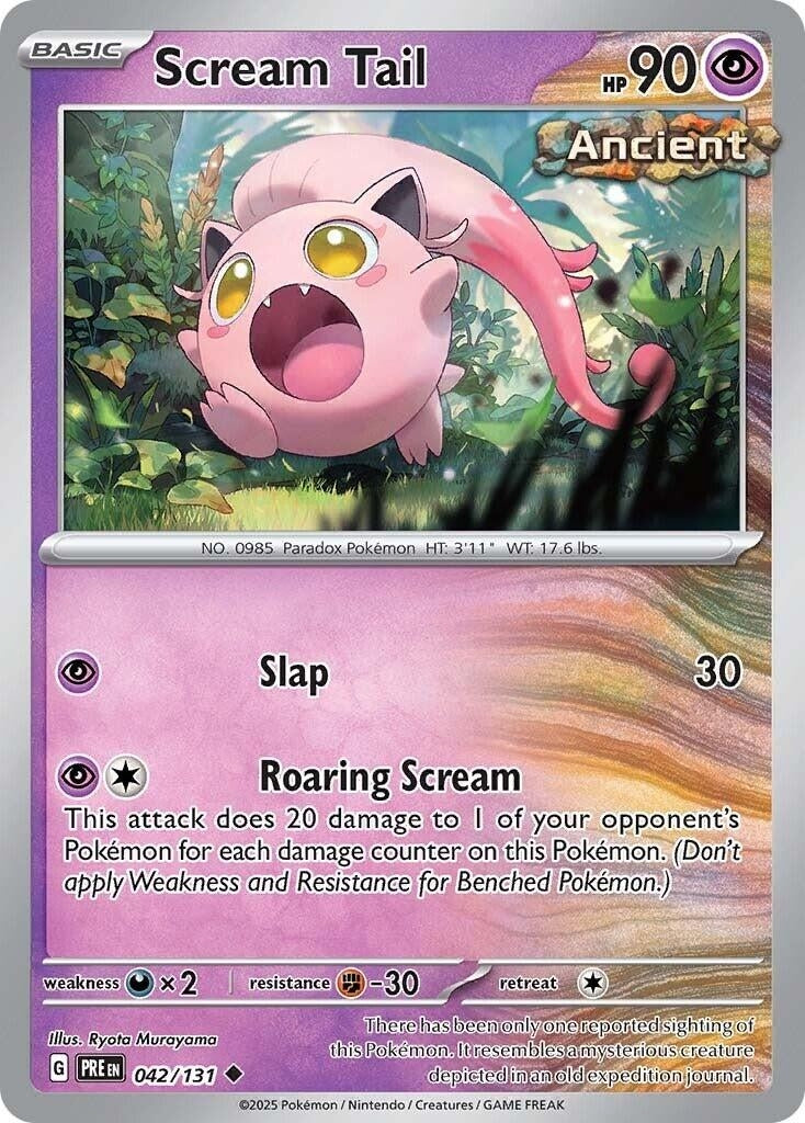 Image for Scream Tail (042/131) [SV: Prismatic Evolutions] - Pokemon